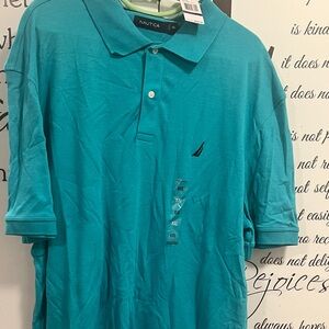 Nautica 3 button shirt new never worn size 2xl